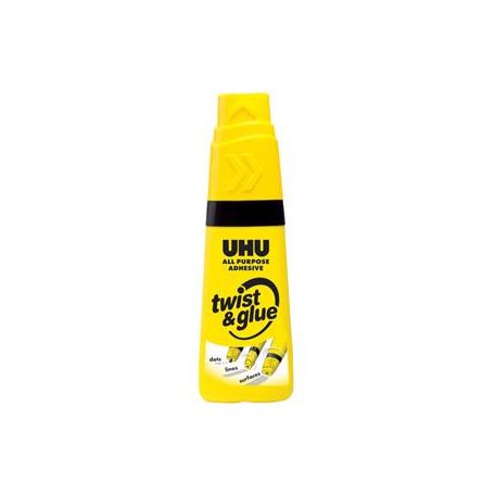 UHU Kenőfejes ragasztó, univerzális, 35 ml, UHU "Twist&Glue"