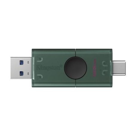 KINGSTON Pendrive, 128GB, USB 3.2 Gen1, USB-A/USB-C, KINGSTON "DataTraveler Duo"