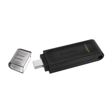 KINGSTON Pendrive, 128GB, USB-C, KINGSTON "DataTraveler 70"