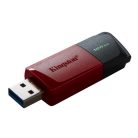 KINGSTON Pendrive, 128GB, USB 3.2, KINGSTON "Exodia M", fekete-piros