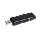 KINGSTON Pendrive, 128GB, USB 3.2, KINGSTON "DataTraveler Exodia", fekete-sárga