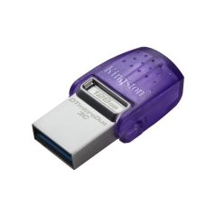   KINGSTON Pendrive, 128GB, USB 3.2, USB/USB-C, KINGSTON "DT MicroDuo 3C"