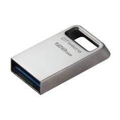   KINGSTON Pendrive, 128GB, USB 3.2, 200MB, fém, KINGSTON "DT Micro Gen2"