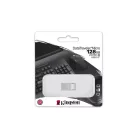 KINGSTON Pendrive, 128GB, USB 3.2, 200MB, fém, KINGSTON "DT Micro Gen2"