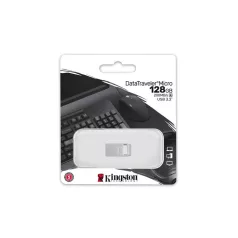   KINGSTON Pendrive, 128GB, USB 3.2, 200MB, fém, KINGSTON "DT Micro Gen2"