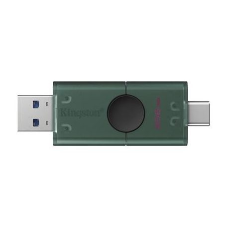KINGSTON Pendrive, 256GB, USB 3.2 Gen1, USB-A/USB-C, KINGSTON "DataTraveler Duo"