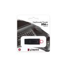 KINGSTON Pendrive, 256GB, USB 3.2, KINGSTON "DataTraveler Exodia", fekete-rózsaszín
