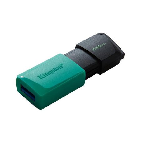 KINGSTON Pendrive, 256GB, USB 3.2, KINGSTON "Exodia M", fekete-türkiz