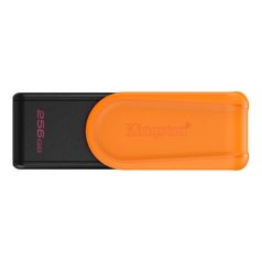   KINGSTON Pendrive, 256GB, USB 3.2 Gen1, KINGSTON "DataTraveler Exodia S", fekete-narancs