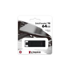  KINGSTON Pendrive, 64GB, USB-C, KINGSTON "DataTraveler 70"