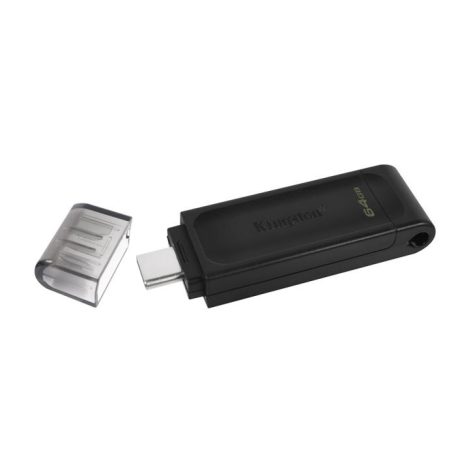 KINGSTON Pendrive, 64GB, USB-C, KINGSTON "DataTraveler 70"