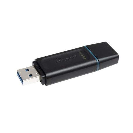KINGSTON Pendrive, 64GB, USB 3.2, KINGSTON "DataTraveler Exodia", fekete-kék