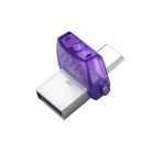 KINGSTON Pendrive, 64GB, USB 3.2, USB/USB-C, KINGSTON "DT MicroDuo 3C"