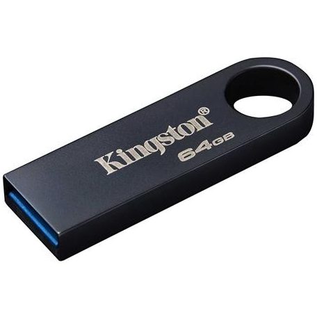 KINGSTON Pendrive, 64GB, USB 3.2 Gen1, KINGSTON "DataTraveler SE9 G3", fém ház