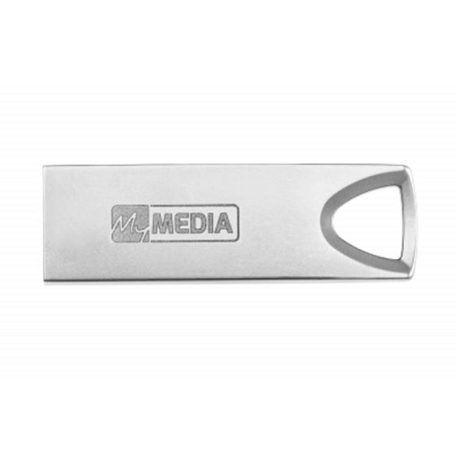 MYMEDIA Pendrive, 16GB, USB 2.0, alumínium ház, MYMEDIA "Alu" (by VERBATIM)