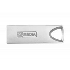   MYMEDIA Pendrive, 32GB, USB 2.0, alumínium ház, MYMEDIA "Alu" (by VERBATIM)