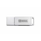 MYMEDIA Pendrive, 128GB, USB 3.2 Gen1 + USB-C, alumínium ház, MYMEDIA "Dual" (by VERBATIM)