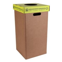   RECOBIN Szelektív hulladékgyűjtő, betétdíjas palackoknak, újrahasznosított, 50 l, RECOBIN "Office"
