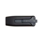 VERBATIM Pendrive, 128GB, USB 3.2, 80/25 MB/s, VERBATIM "V3", fekete-szürke