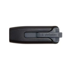   VERBATIM Pendrive, 128GB, USB 3.2, 80/25 MB/s, VERBATIM "V3", fekete-szürke