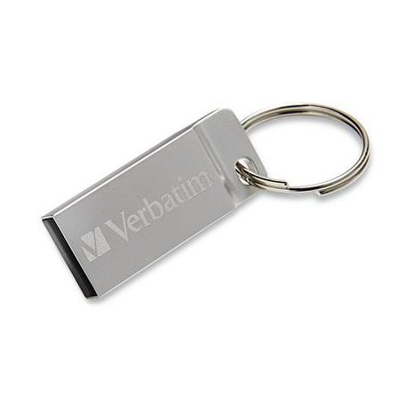 VERBATIM Pendrive, 16GB, USB 2.0, VERBATIM "Executive Metal", ezüst