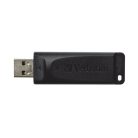 VERBATIM Pendrive, 16GB, USB 2.0, VERBATIM "Slider", fekete