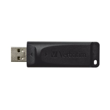 VERBATIM Pendrive, 16GB, USB 2.0, VERBATIM "Slider", fekete