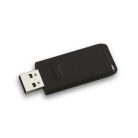 VERBATIM Pendrive, 16GB, USB 2.0, VERBATIM "Slider", fekete