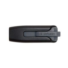   VERBATIM Pendrive, 256GB, USB 3.2, 80/25 MB/s, VERBATIM "V3", fekete-szürke