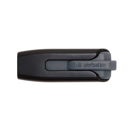 VERBATIM Pendrive, 256GB, USB 3.2, 80/25 MB/s, VERBATIM "V3", fekete-szürke