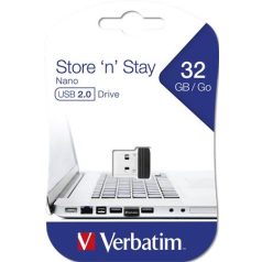   VERBATIM Pendrive, 32GB, USB 2.0, 10/3MB/sec, VERBATIM "Nano"