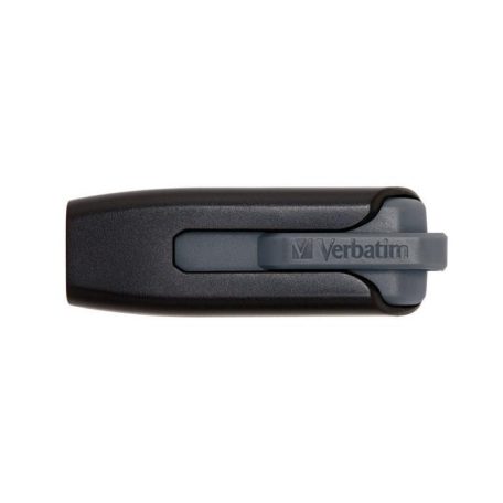 VERBATIM Pendrive, 32GB, USB 3.2, 60/12MB/s, VERBATIM "V3", fekete-szürke