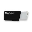 VERBATIM Pendrive, 32GB, USB 3.2, 80/25MB/sec, VERBATIM "Store n Click", fekete