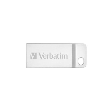 VERBATIM Pendrive, 64GB, USB 2.0,  VERBATIM "Executive Metal", ezüst