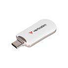 VERBATIM Pendrive, 64GB, USB-C 3.2 Gen1, VERBATIM "Plectra", fehér