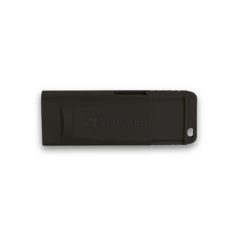   VERBATIM Pendrive, 64GB, USB 2.0, VERBATIM "Slider", fekete