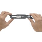 WEDO Univerzális kés, 19 mm, kerámia penge, WEDO,"CERA-Safeline", szürke