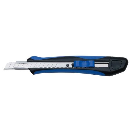 WEDO Univerzális kés, 9 mm, WEDO "Soft-cut", kék/fekete