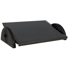 WEDO Lábtámasz, fém, WEDO "Relax Steel", fekete