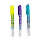 WEDO Filctoll készlet, 2-3 mm, törölhető, kétvégű, WEDO, "Wedowonder", 6 különböző szín