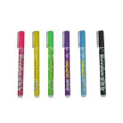 WEDO Filctoll készlet, 1-2 mm, metál arany, WEDO, 6 különböző színű kontúrral