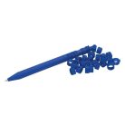 WEDO Zseléstoll, nyomógombos, kirakós, 2 db, WEDO "Letter Pen Puzzle", kék