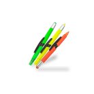 WEDO Multifunkciós golyóstoll, szövegkiemelő, érintő toll készlet, WEDO "3-in-1", neon színek
