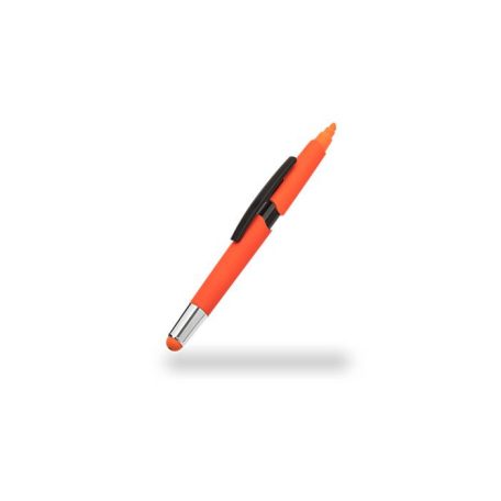 WEDO Multifunkciós golyóstoll, szövegkiemelő, érintő toll készlet, WEDO "3-in-1", neon színek