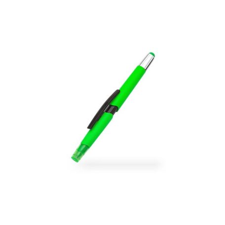 WEDO Multifunkciós golyóstoll, szövegkiemelő, érintő toll készlet, WEDO "3-in-1", neon színek
