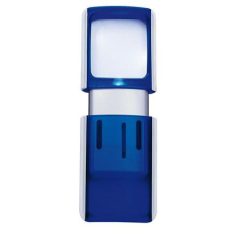 WEDO Nagyító, 35x38 mm, LED fénnyel, WEDO, kék