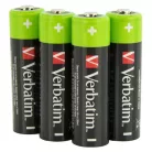 VERBATIM Tölthető elem, AA ceruza, 4x2500 mAh, VERBATIM