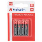 VERBATIM Elem, AAA mikro, 4 db, VERBATIM "Premium"