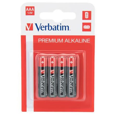 VERBATIM Elem, AAA mikro, 4 db, VERBATIM "Premium"