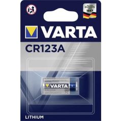 VARTA Elem, CR123A fotóelem, lítium, 1 db VARTA